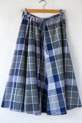 Madras Tie Skirt