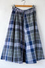 Madras Tie Skirt