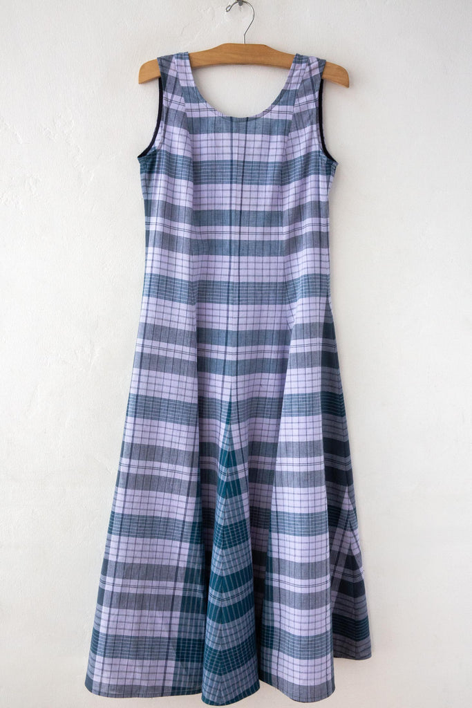 Madras Flare SL Dress