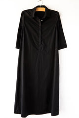 3/4 Sleeve Button Dress