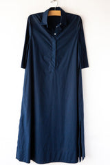 3/4 Sleeve Button Dress