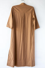 3/4 Sleeve Button Dress