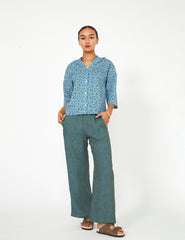 Wide Leg Linen Pant