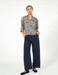 Wide Leg Linen Pant