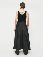 Wrap Pleat Skirt