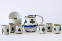 Suit of Cards Pitcher