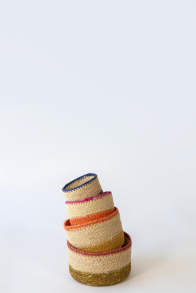 Colorblock Mini Basket