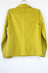 Round Collar Twill Jacket