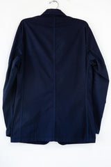 Three Button Cotton Blazer