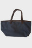 Canvas/Seersucker Basket Tote