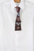 Silk Leaves Thin Scarf
