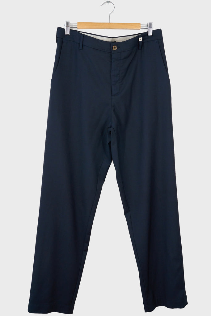 Virgin Wool Taper Pant