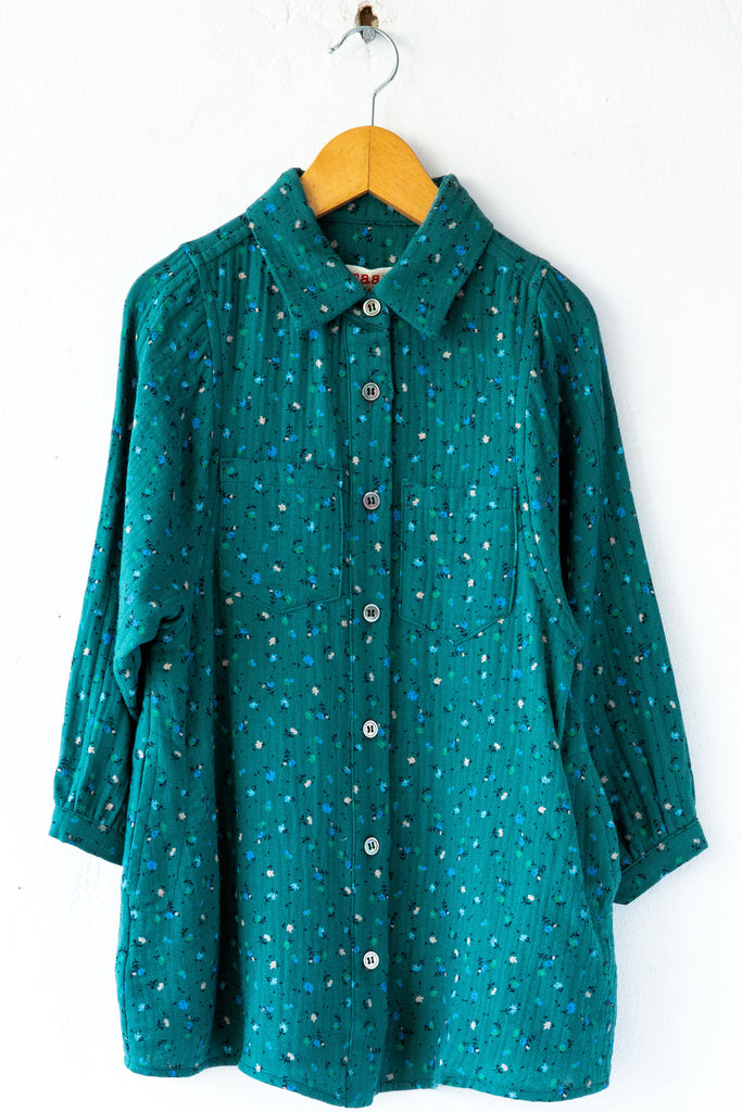Star Floral Shirtdress
