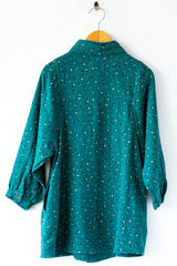 Star Floral Shirtdress