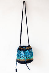 Rafia Crochet Crossbody
