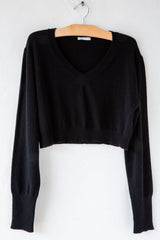 Crop Air V Neck