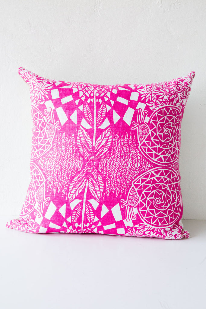 Garden Snails Cushion