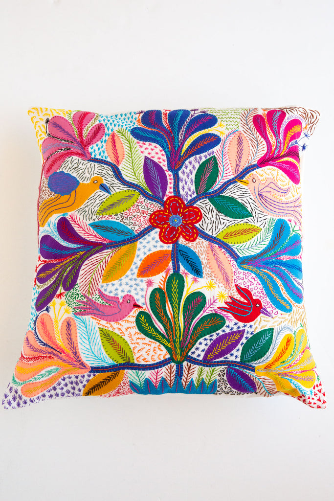 Flowers & Birds Cushion