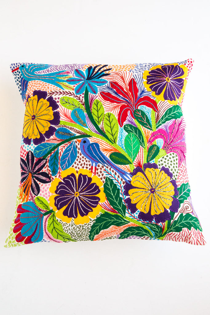 Flowers & Birds Cushion