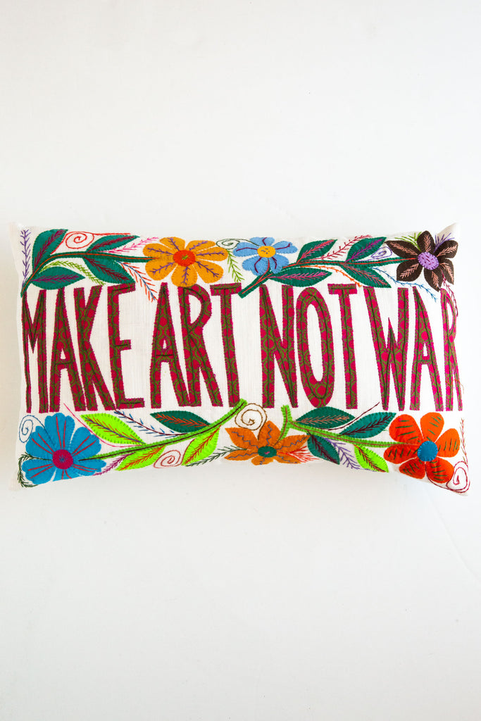 Art Not War Cushion