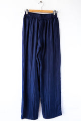 Silk Straight Leg Pant