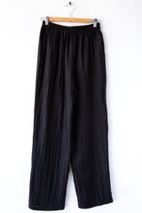 Silk Straight Leg Pant