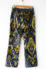 Velvet Ikat Kick Fit