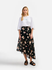 Tilde Floral Wrap Skirt