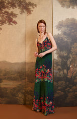 Floral Mix Print Slip Dress