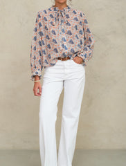 ASTER PRINT L/S TOP
