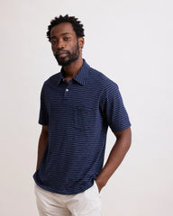 Stripe Pocket Polo