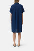 Turn-up Denim Shirtdress