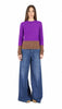 Bicolor Cashmere Sweater
