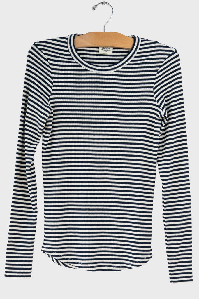 Taurua Stripe LS Tee