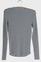 Taurua Stripe LS Tee