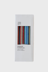 Stripe Taper Candlesticks