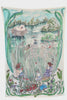 Pond Dance Muslin Blanket