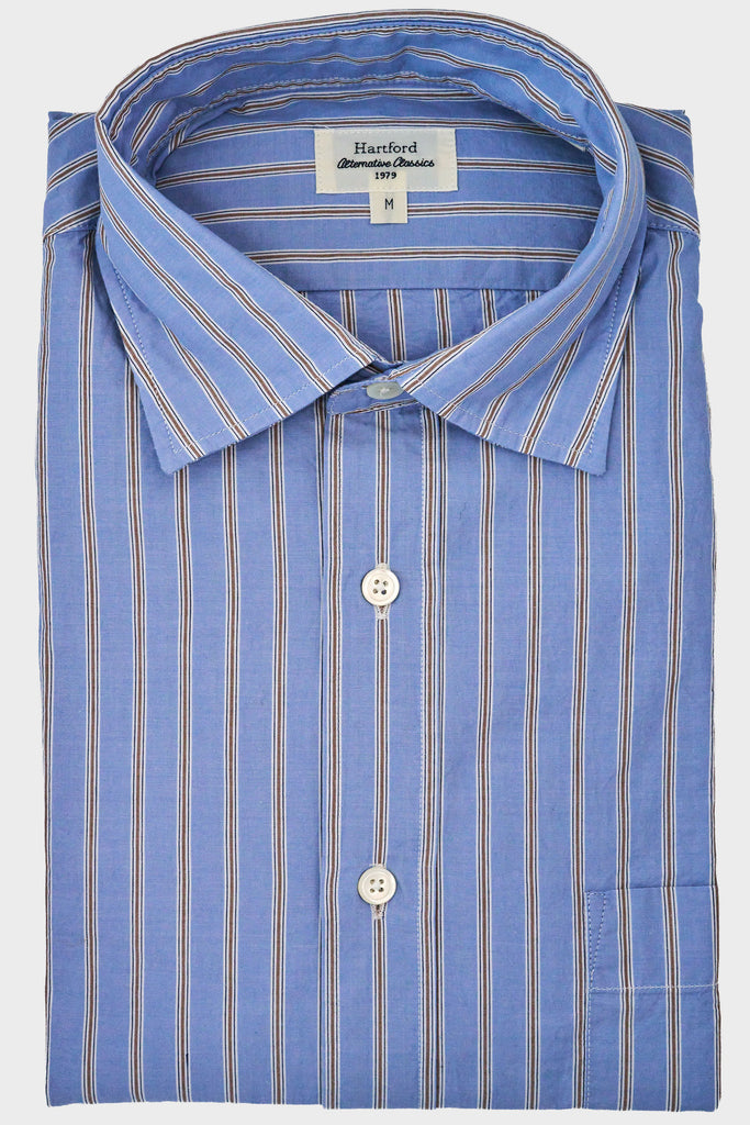 Paul Stripe Poplin Shirt