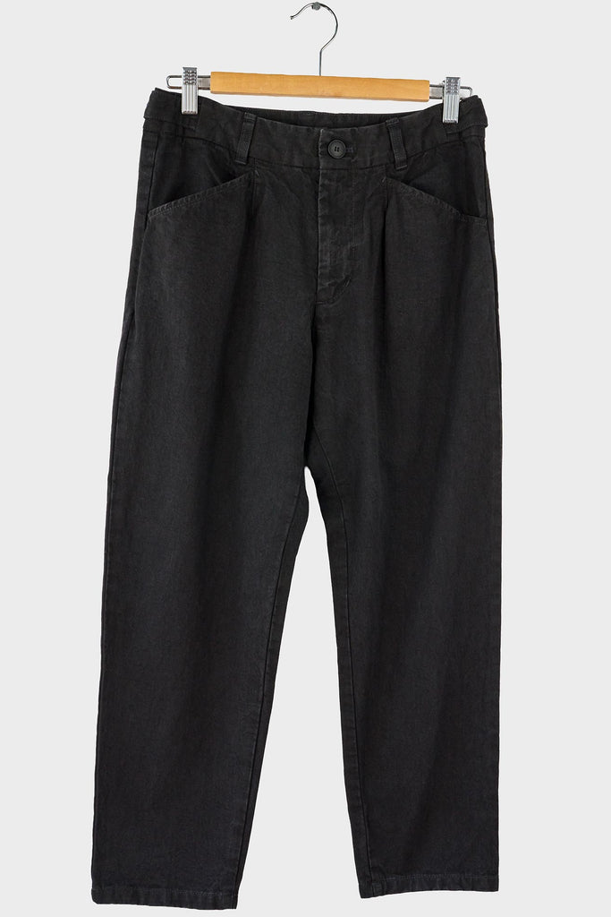Linen Twill Slim Pant