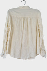Brush Crinkle Pintuck Top