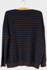 Stripe Crew Sweater