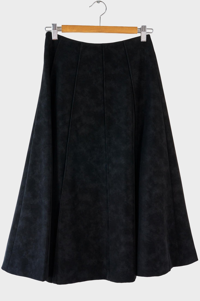 Suede Aura Midi Skirt