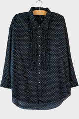 Shredded Ruffle Shirt