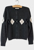 Argyle Cardigan