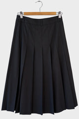 Pleated Long Skirt