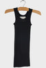 Gauze Rib Long Tank