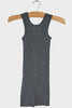 Gauze Rib Long Tank