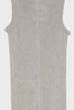 Gauze Rib Long Tank
