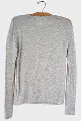 Double Face Mel LS Tee