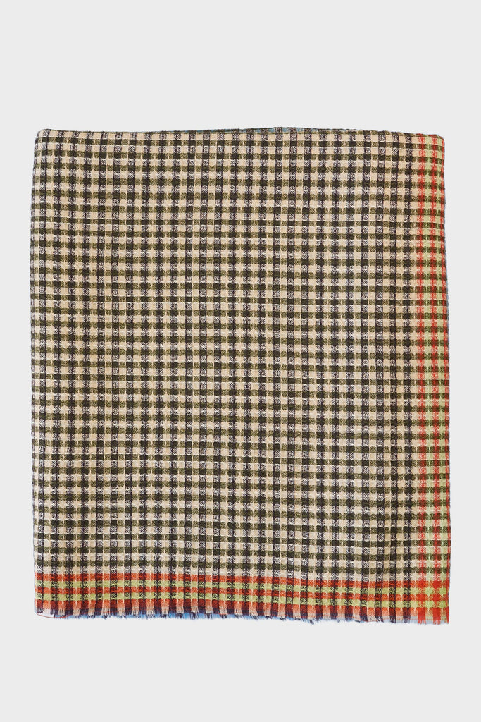 Wool Check Throw